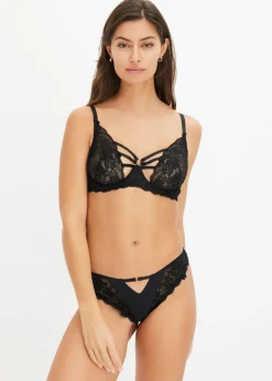 bonprix bonprix Sujetador con aros Negro Outlet