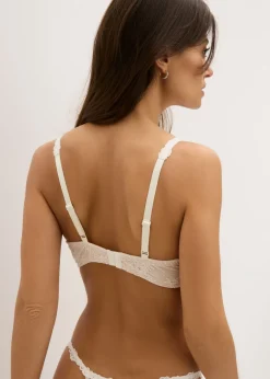 bonprix bonprix Sujetador con aros Blanco lana + beige mate  Discount