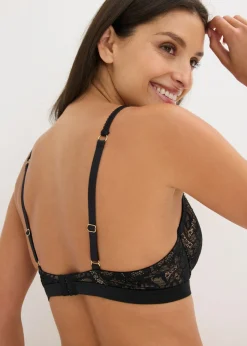 bonprix bonprix Sujetador con cadena desmontable negro-marrón claro Sale