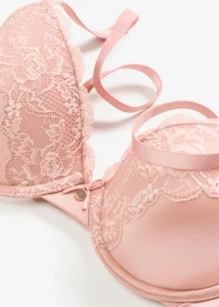 bonprix bonprix Sujetador con efecto brillante Rosa vintage New