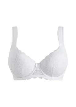 bonprix bonprix Sujetador con tirantes acolchados Blanco Discount