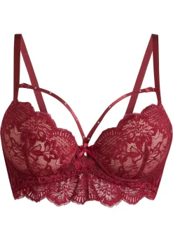 bonprix bonprix Sujetador con tirantes desmontables Rojo azalea Sale
