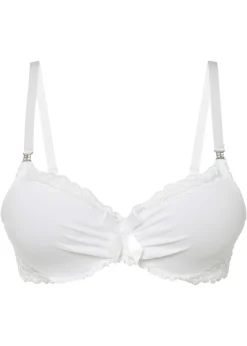 bonprix bonprix Sujetador de poliamida reciclada Blanco Online