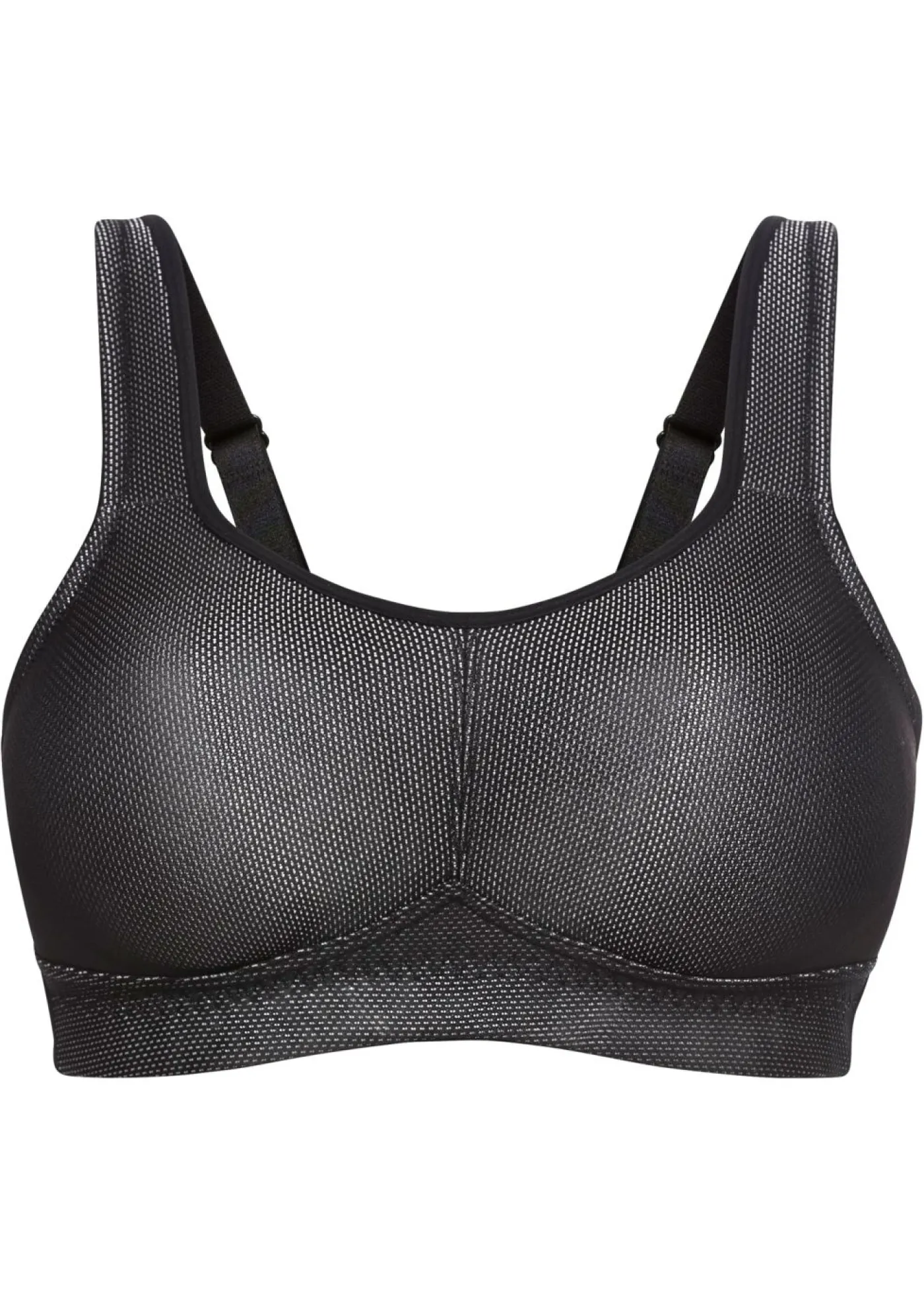 bonprix bonprix Sujetador deportivo con gran sujeción Negro Hot