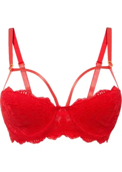 bonprix bonprix Sujetador estilo balconette con aros Rosa fresa