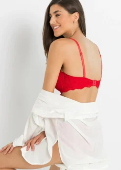 bonprix bonprix Sujetador estilo balconette con aros Rosa fresa
