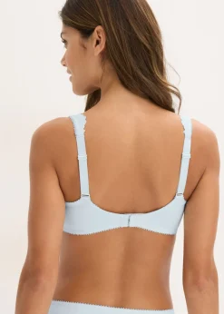 bonprix bonprix Sujetador reductor con tirantes acolchados (2 unidades) Azul crema + marrón oscuro Hot