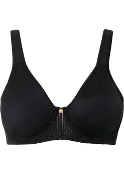 bonprix bonprix Sujetador reductor con tirantes acolchados Negro Clearance