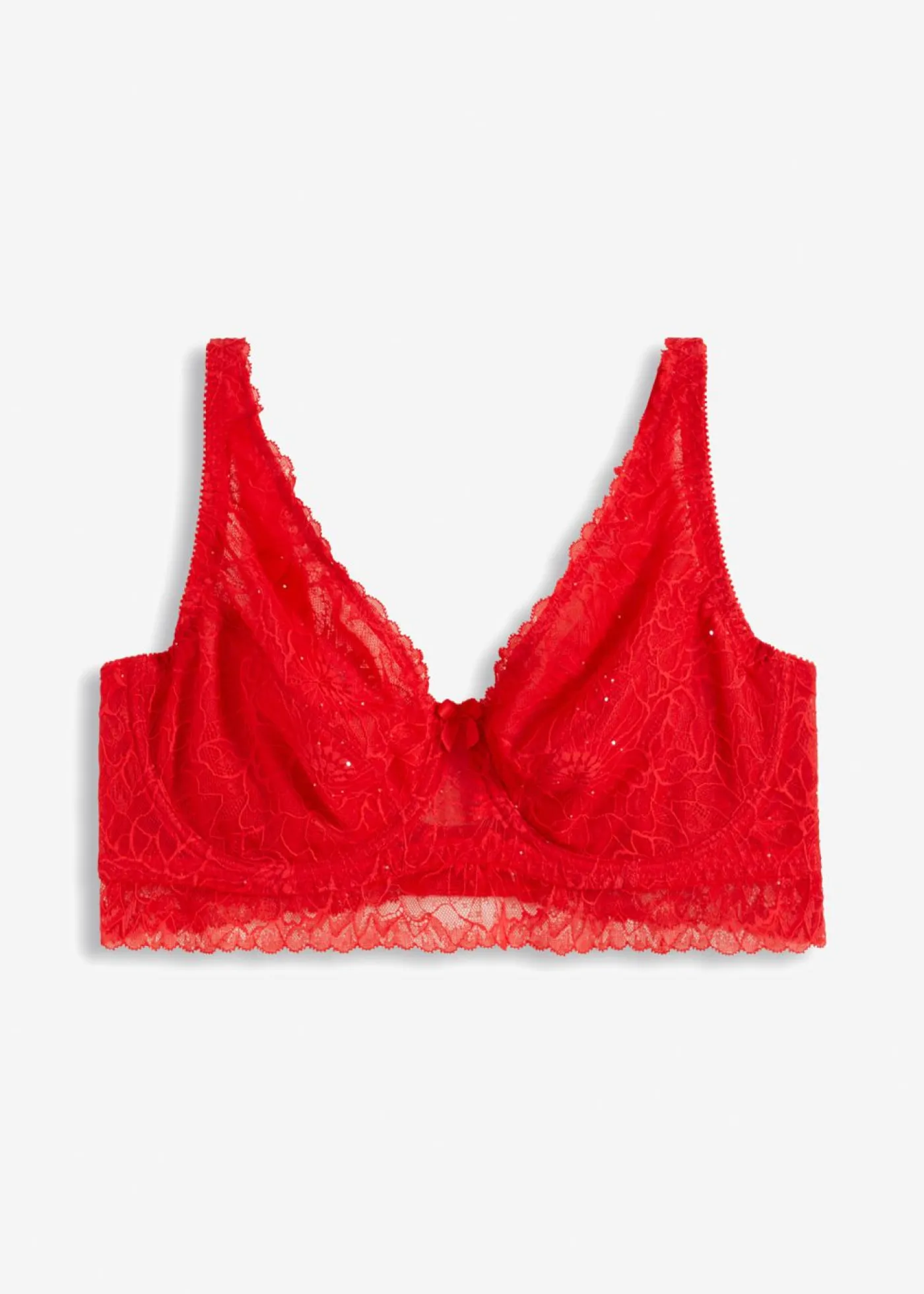 bonprix bonprix Sujetador reductor de encaje con aros y lentejuelas elegantes fresa Discount