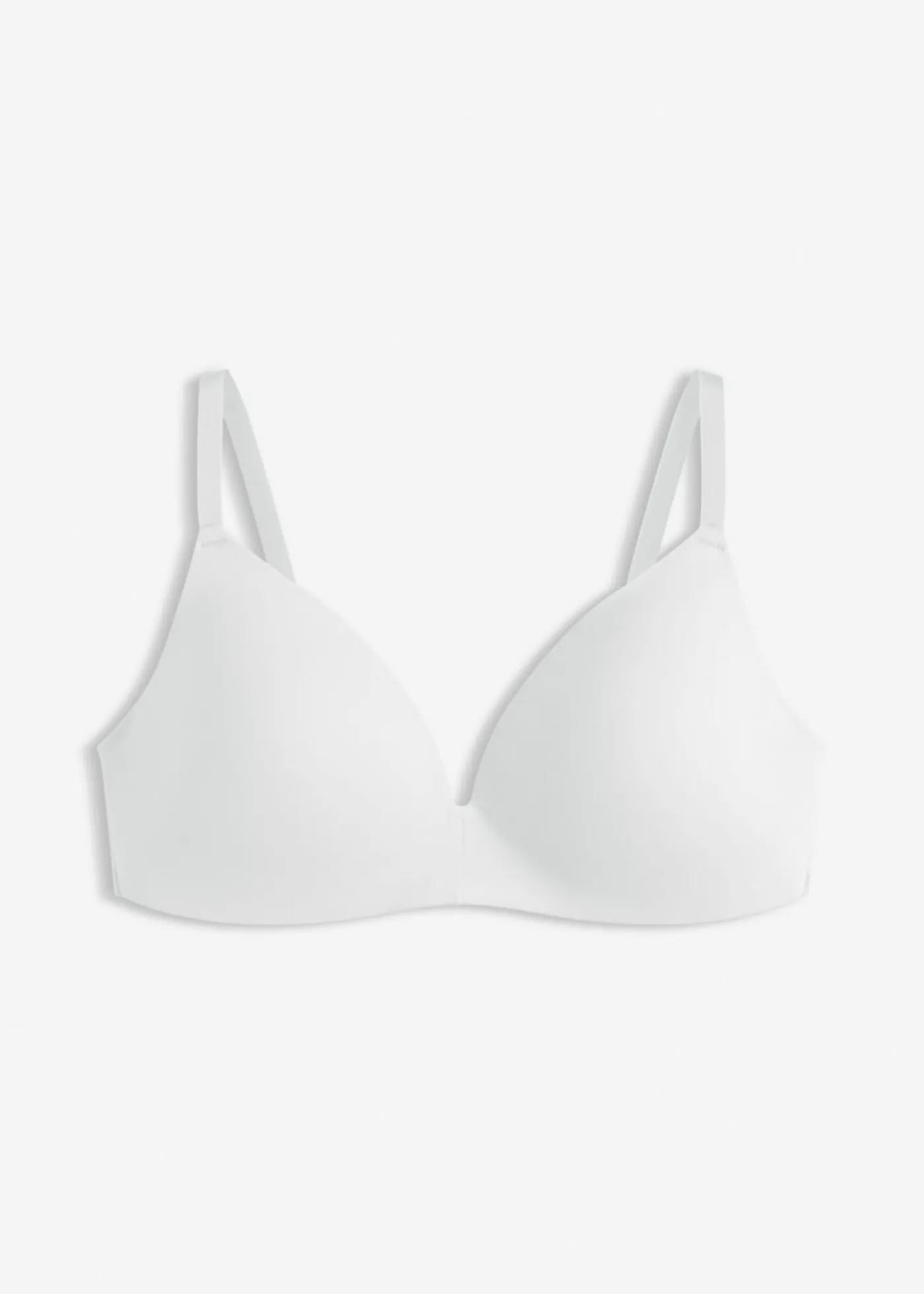bonprix bonprix Sujetador sin aros con algodón orgánico Azul-crema Sale