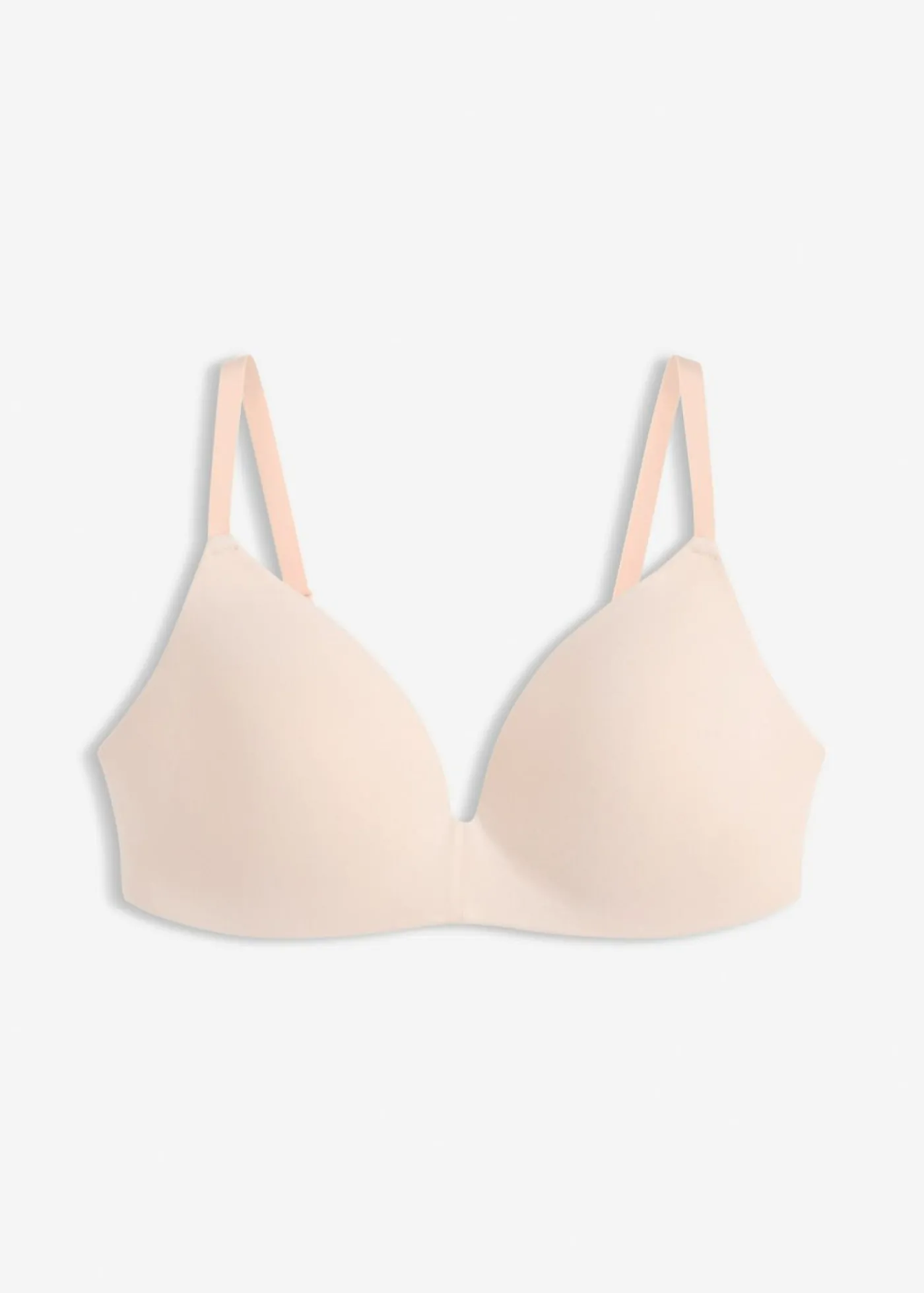 bonprix bonprix Sujetador sin aros con algodón orgánico Rosa seda New