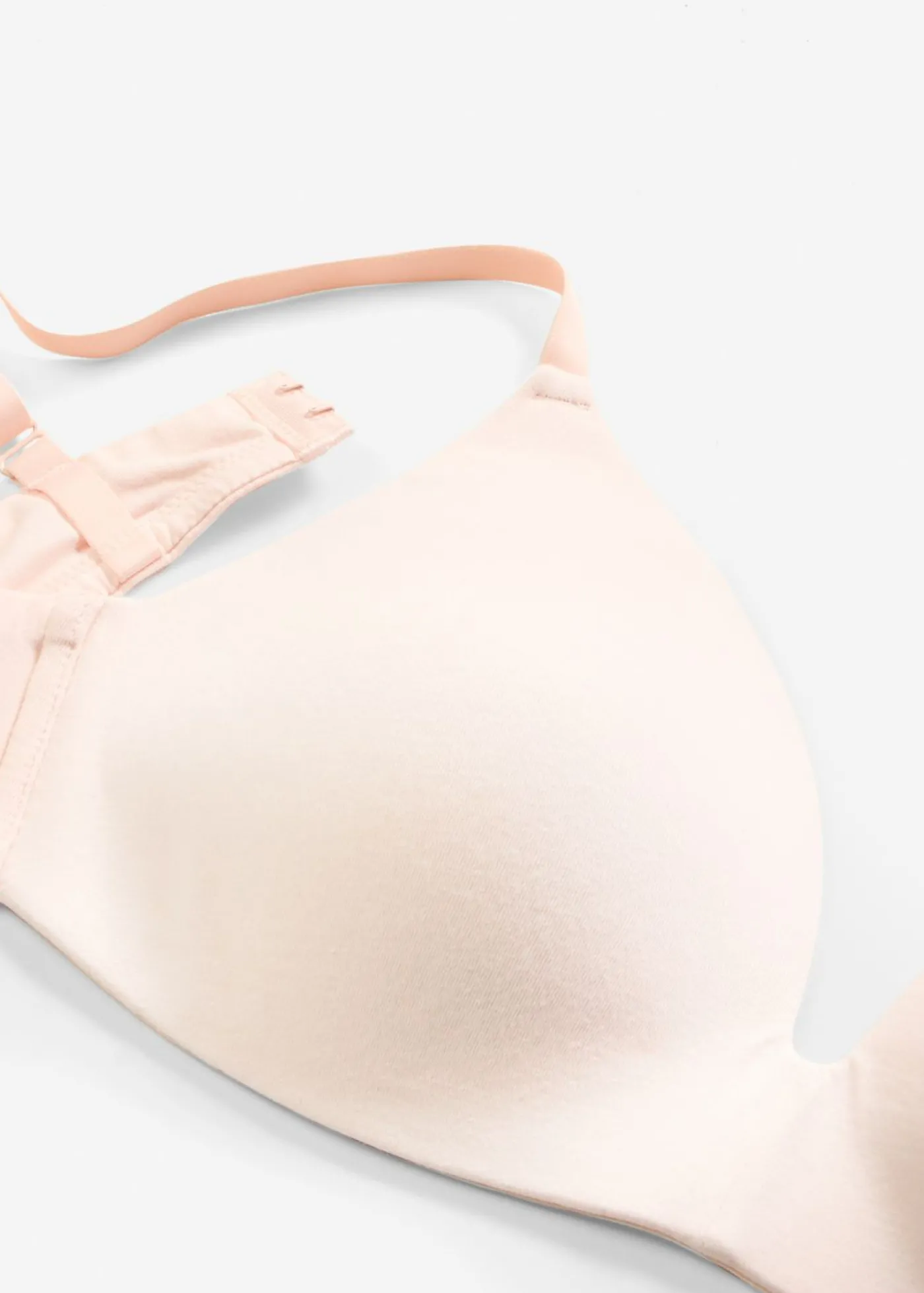 bonprix bonprix Sujetador sin aros con algodón orgánico Rosa seda New