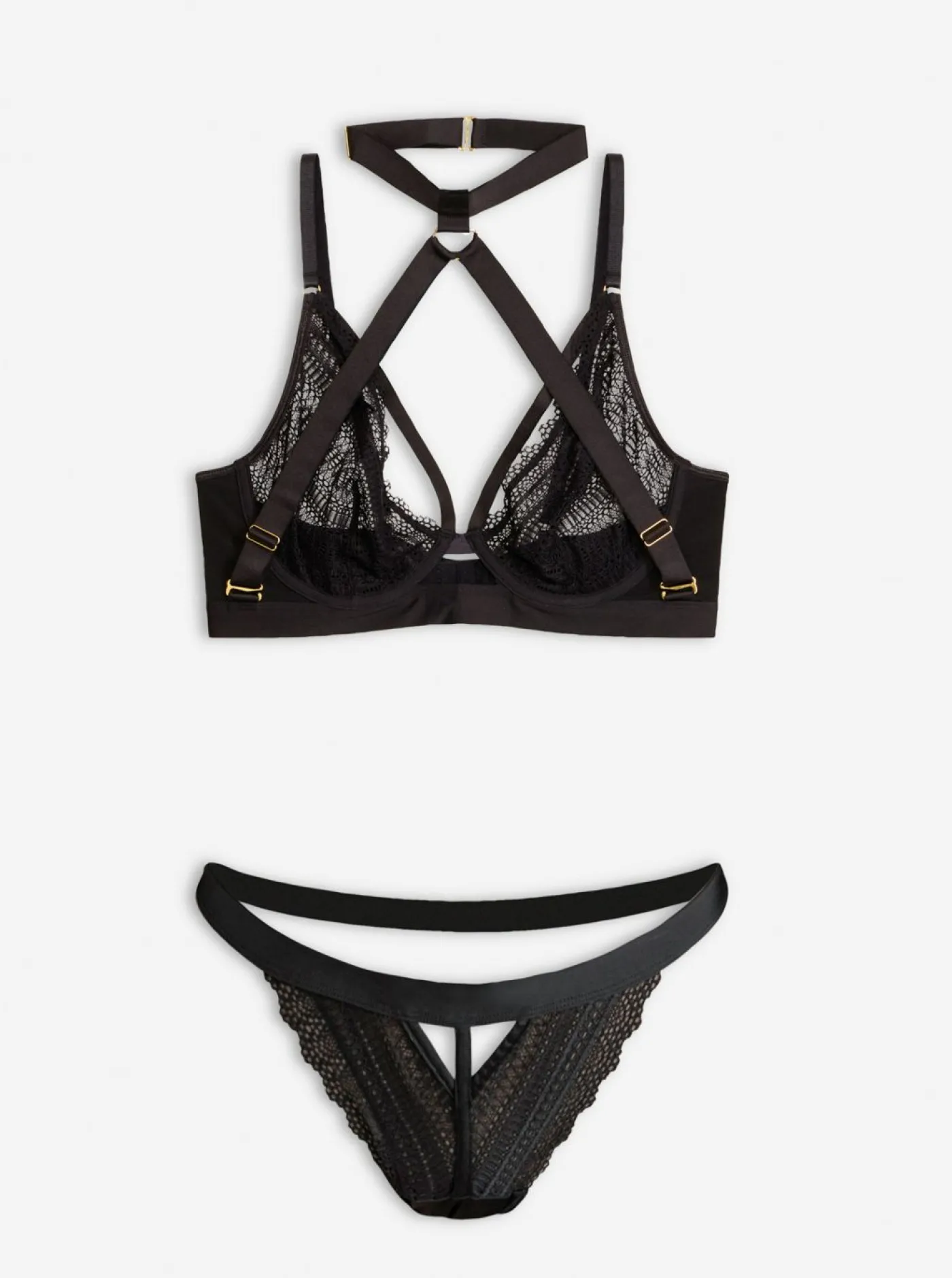 bonprix bonprix Tanga Negro Clearance