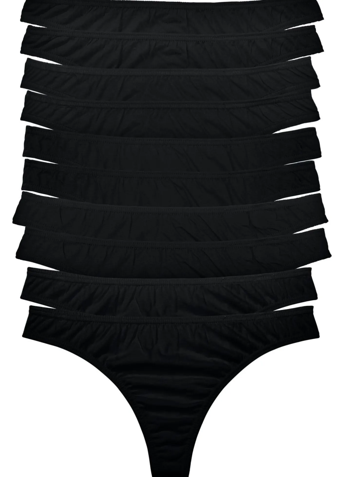 bonprix bonprix Tanga (10 unidades) Negro Hot
