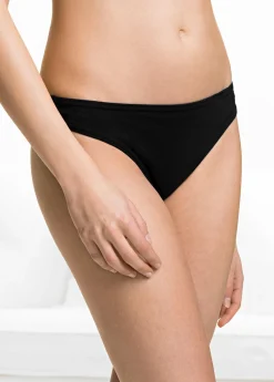 bonprix bonprix Tanga (10 unidades) Negro Hot