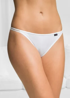 bonprix bonprix Tanga (6 unidades) negro-blanco-gris