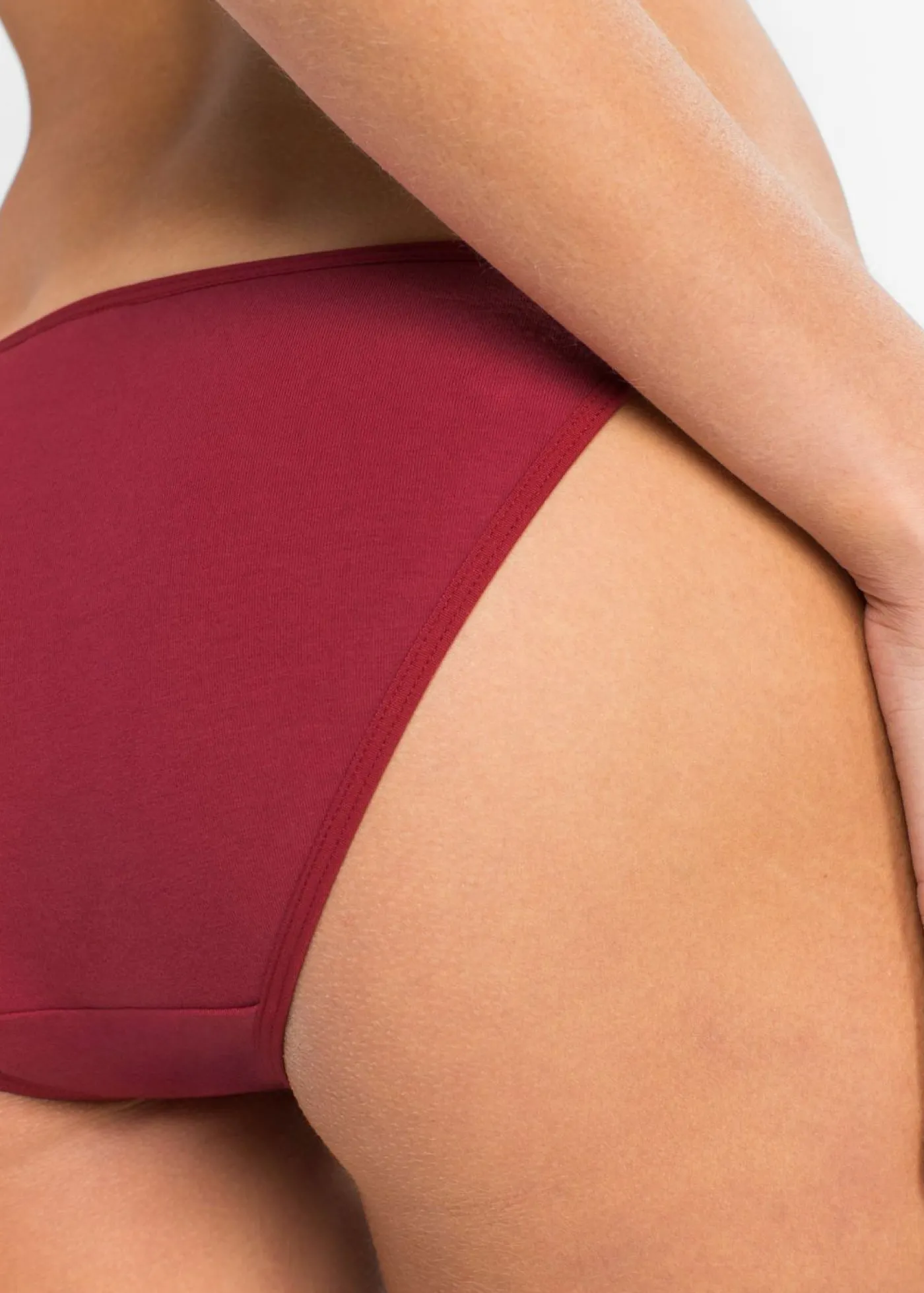 bonprix bonprix Tanga (6 unidades) Gris claro jaspeado/azul marino/rojo atardecer Sale