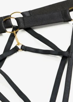 bonprix bonprix Tanga con abertura Negro Best