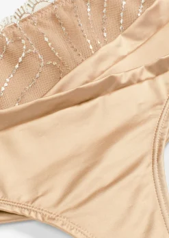 bonprix bonprix Tanga sin costuras Beige pardo Online