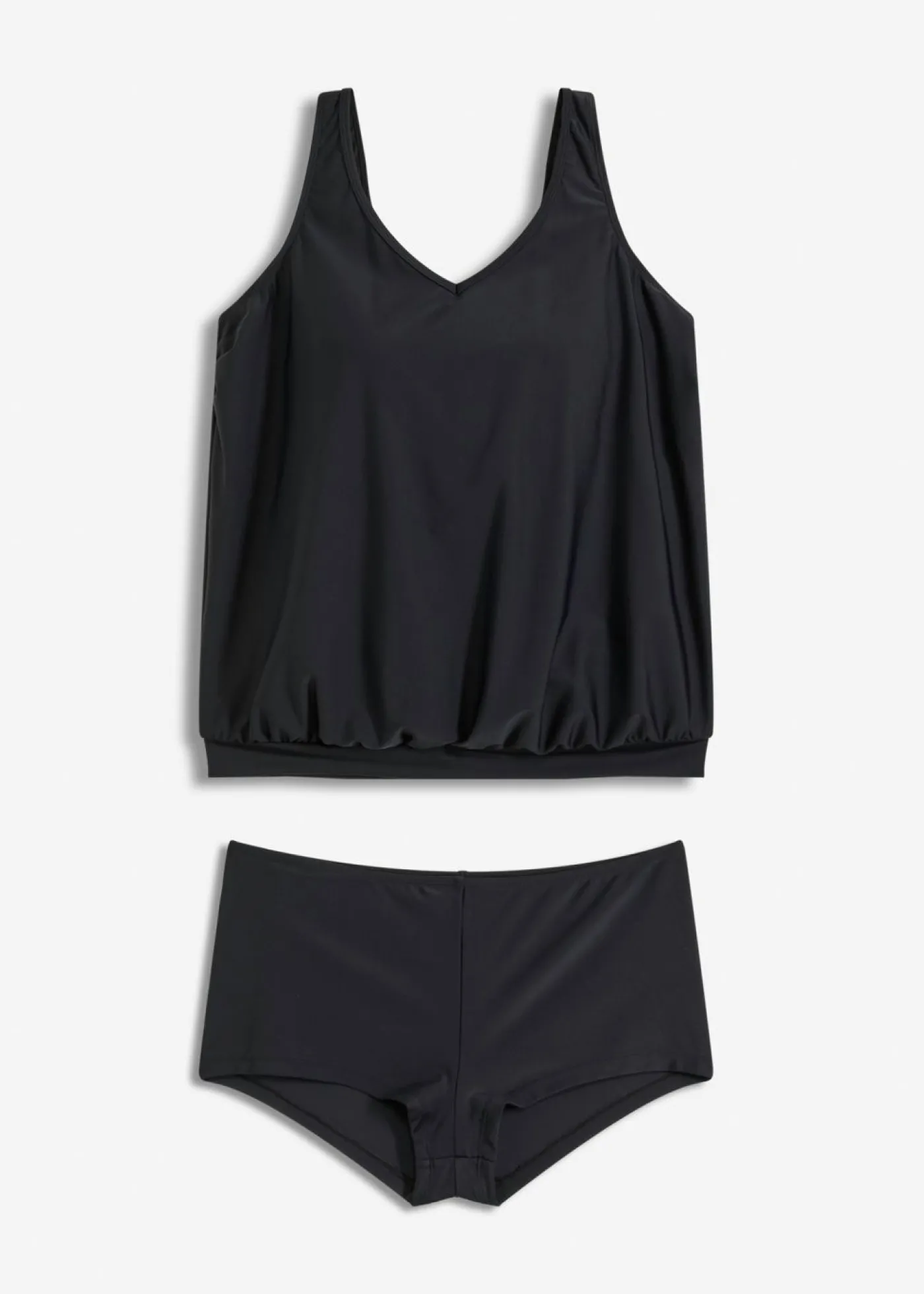 bonprix bonprix Tankini de secado rápido (2 piezas) Negro New