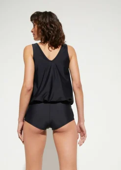 bonprix bonprix Tankini de secado rápido (2 piezas) Negro New