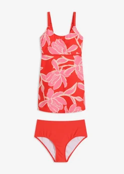 bonprix bonprix Tankini largo (2 piezas) amapola-rosa vintage Discount