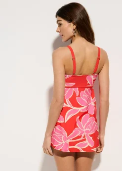 bonprix bonprix Tankini largo (2 piezas) amapola-rosa vintage Discount