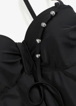 bonprix bonprix Tankini largo (2 piezas) Negro