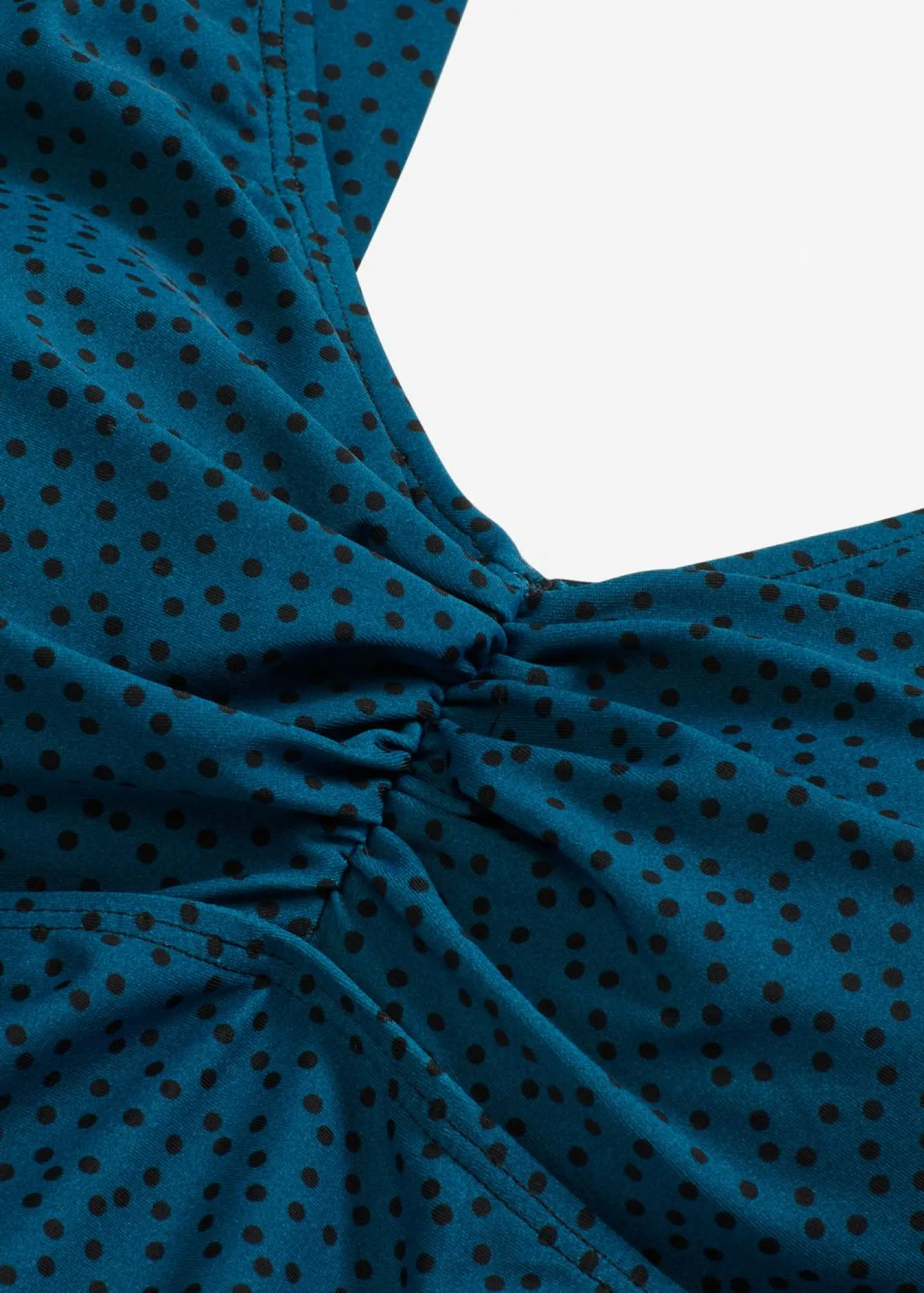 bonprix bonprix Tankini largo (2 piezas) de dobladillo irregular verde mar topos Discount