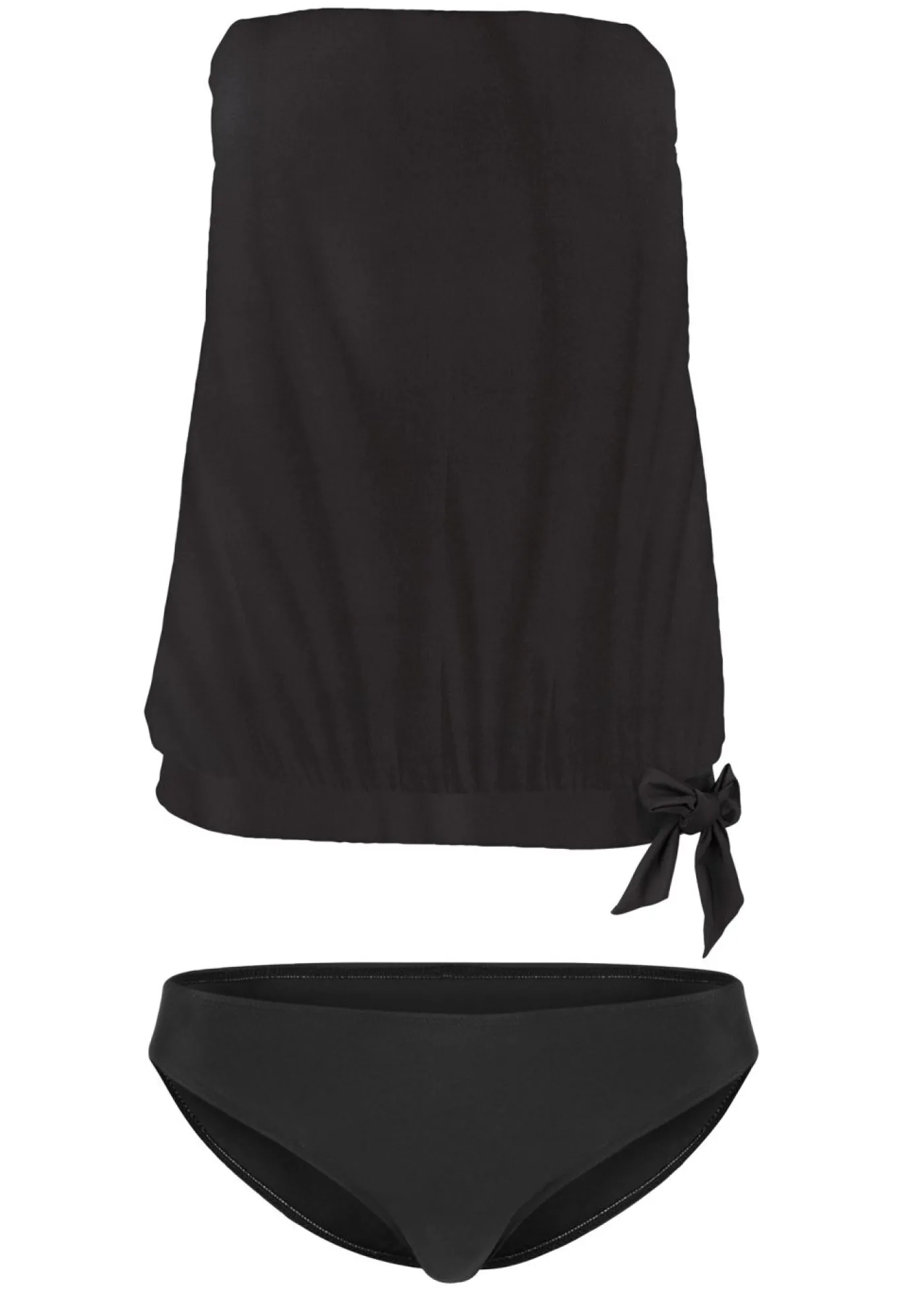 bonprix bonprix Tankini oversize con tirantes desmontables (2 piezas) Negro Best