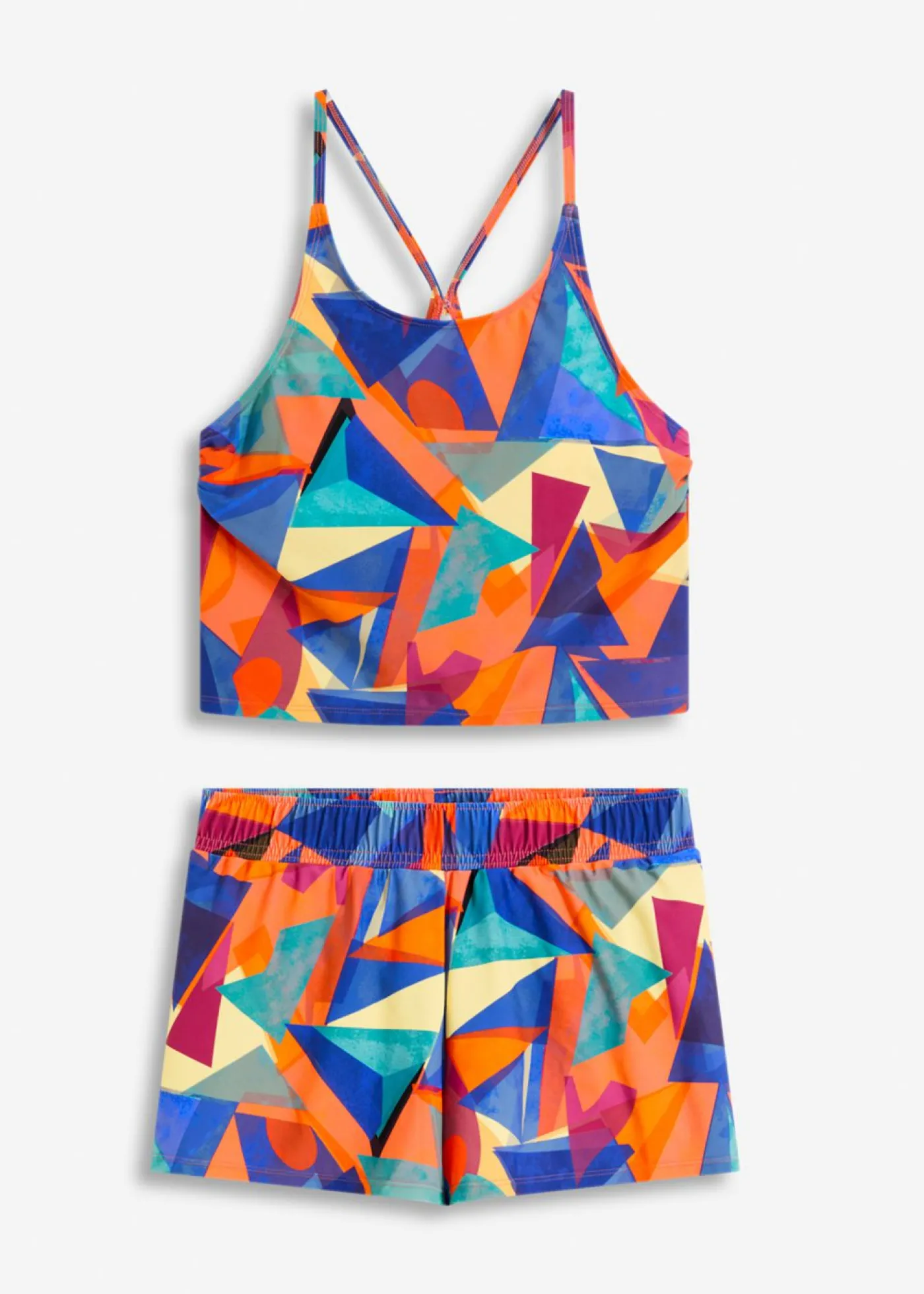 bonprix bonprix Tankini (2 piezas) con pantalón corto Multicolor Outlet