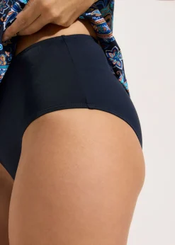 bonprix bonprix Tankini (2 piezas) con pequeño cordón Azul marino New