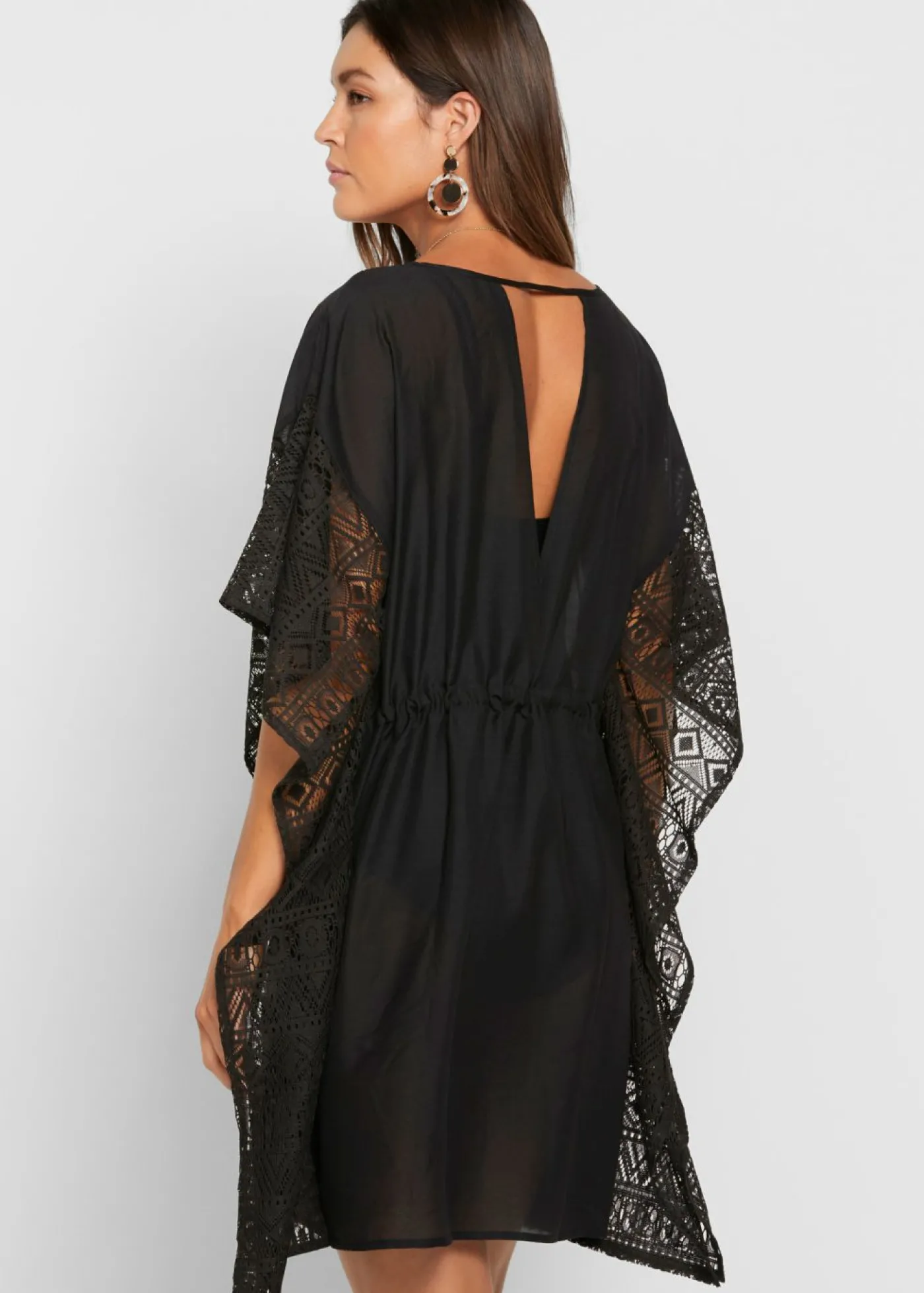 bonprix bonprix Túnica de playa Negro Online