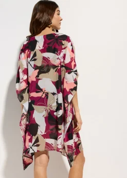 bonprix bonprix Túnica de playa oversize Baya con estampado gráfico Best