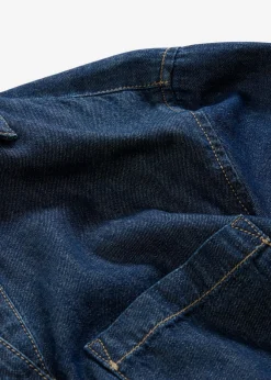 bonprix bonprix Túnica vaquera de algodón orgánico puro azul oscuro denim usado Sale