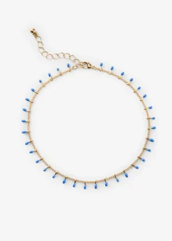 bonprix bonprix Tobillera oro metálico-azul provenzal Outlet