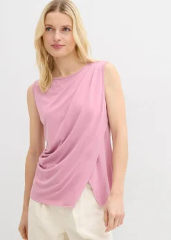 bonprix bonprix Top asimétrico Malva Clearance