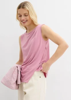 bonprix bonprix Top asimétrico Malva Clearance