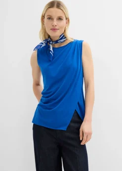 bonprix bonprix Top asimétrico Azul ártico Sale