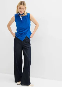 bonprix bonprix Top asimétrico Azul ártico Sale