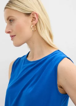 bonprix bonprix Top asimétrico Azul ártico Sale