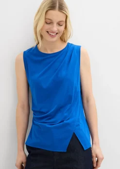 bonprix bonprix Top asimétrico Azul ártico Sale