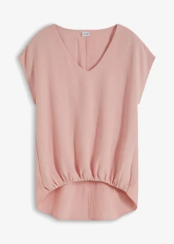 bonprix bonprix Top asimétrico rosa pastel Online