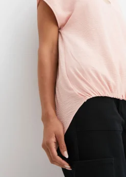 bonprix bonprix Top asimétrico rosa pastel Online