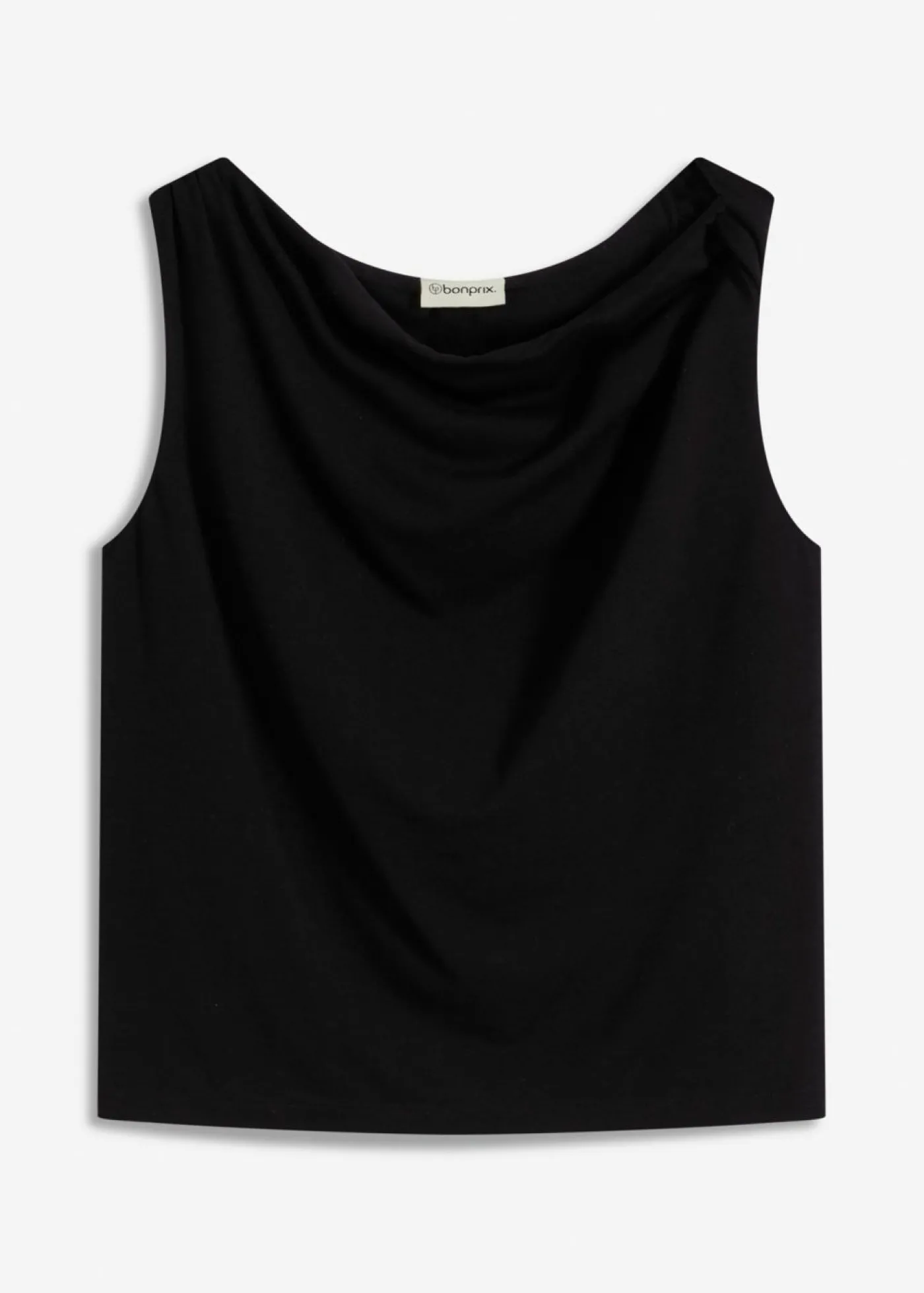 bonprix bonprix Top con detalle anudado Negro Best