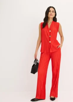 bonprix bonprix Top con plisado fresa Outlet