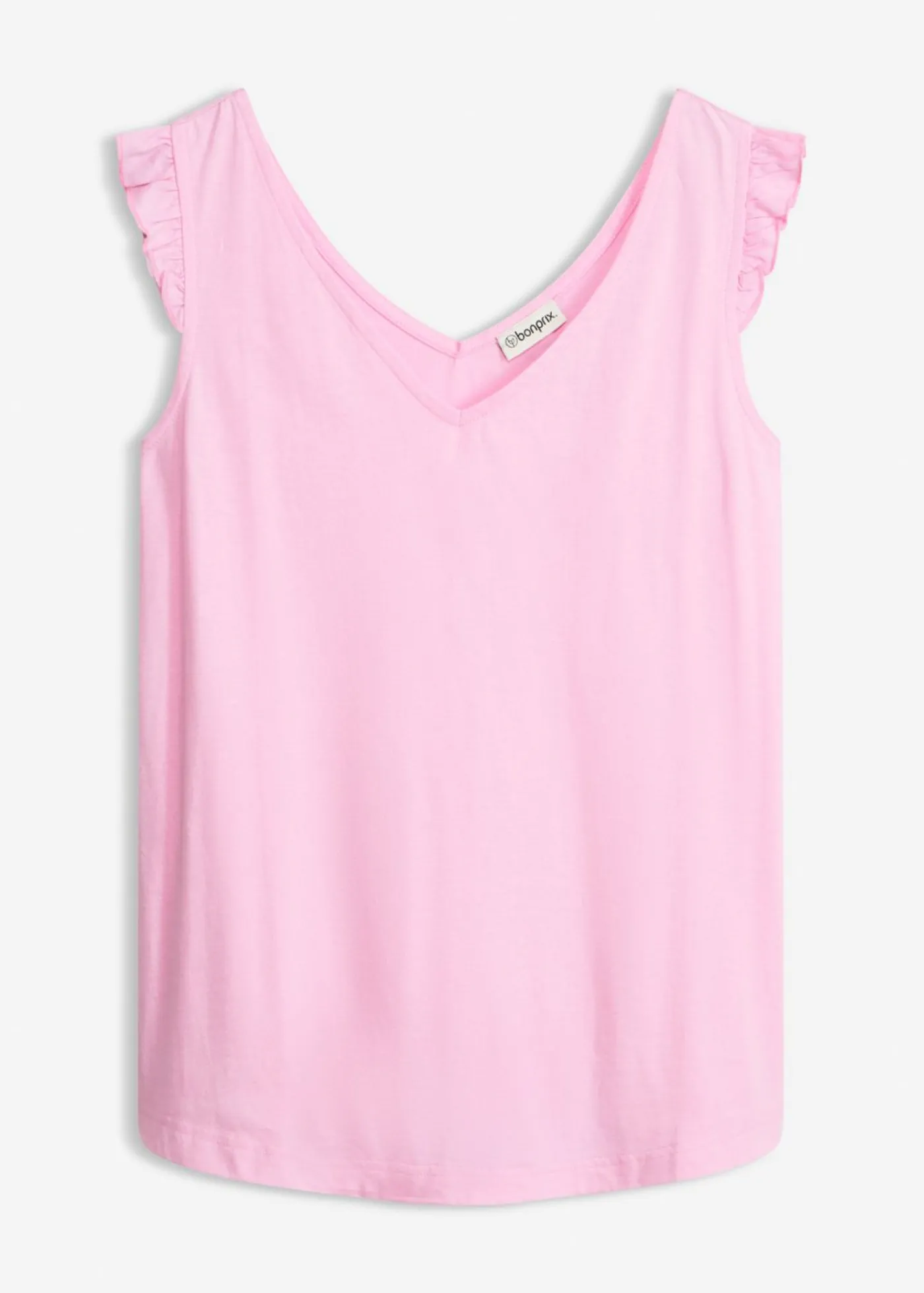 bonprix bonprix Top de algodón orgánico puro Rosa Sale