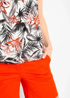 bonprix bonprix Top de mezcla de viscosa suave con tirantes finos crema suave Hot
