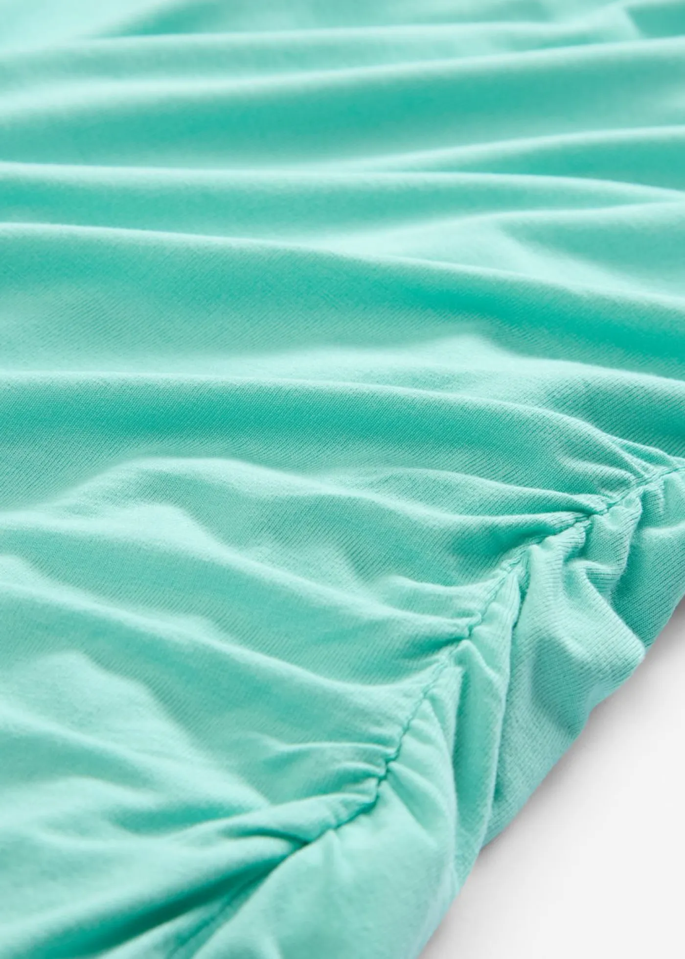 bonprix bonprix Top de mezcla de viscosa suave Azul mentol New