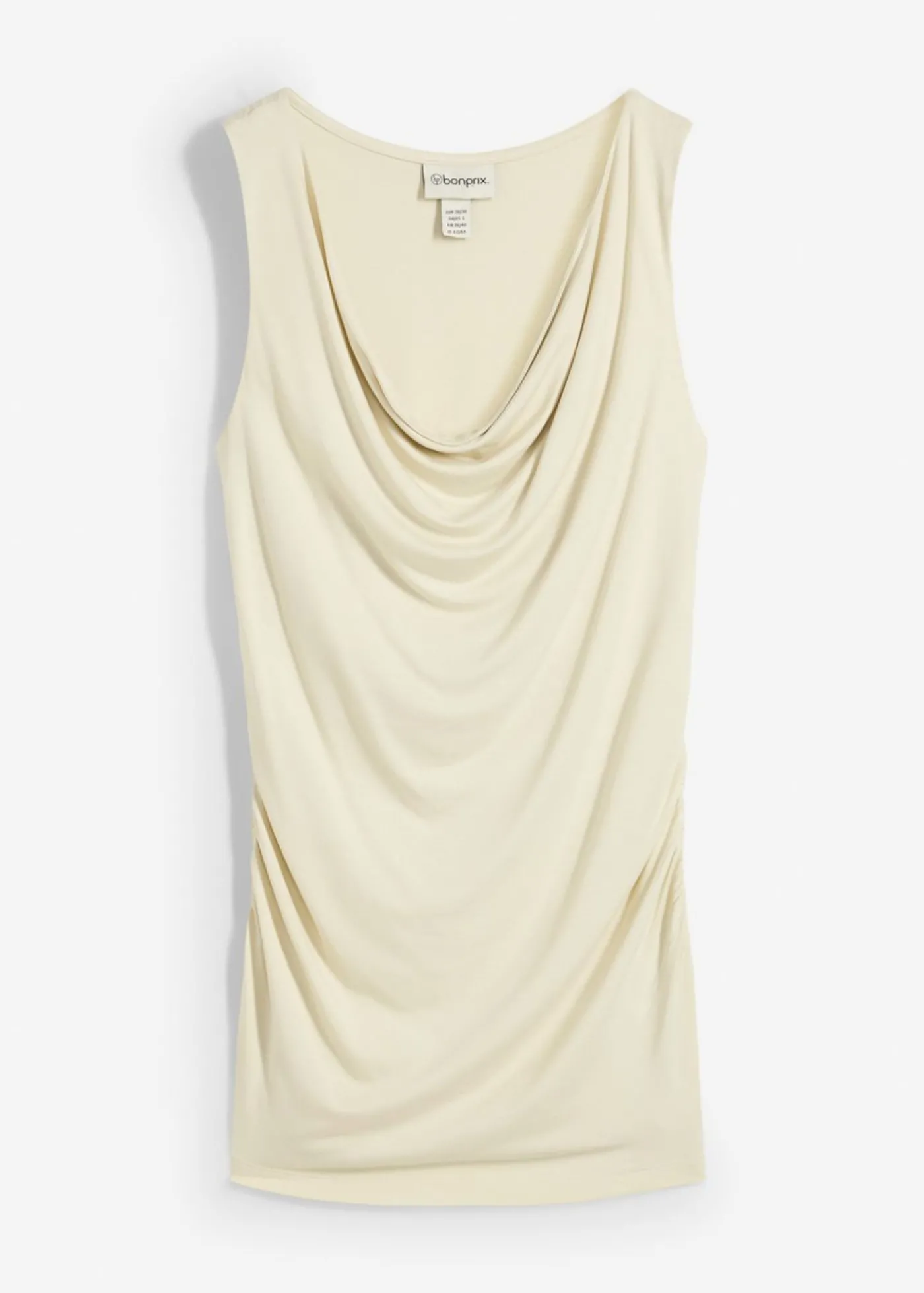 bonprix bonprix Top de mezcla de viscosa suave Crudo Online